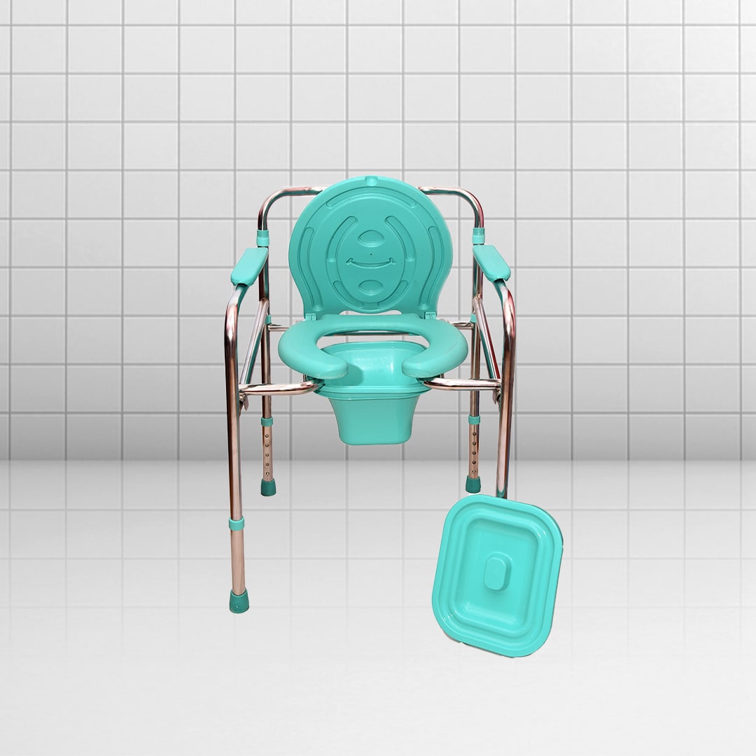 Foldable Commode Chair